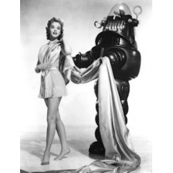 Forbidden Planet Leslie Nielsen Anne Francis Photo